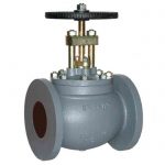 181 - Cast Iron Globe Valve with Bronze Disc to BS EN 13789 Flanged PN16
