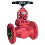 JV070055 - Ductile Iron Globe Valve with Bronze Disc Flanged PN16/10